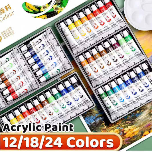  Non Toxic Acrylic Paint Set For Beginners No Fading -  ToylandEU™