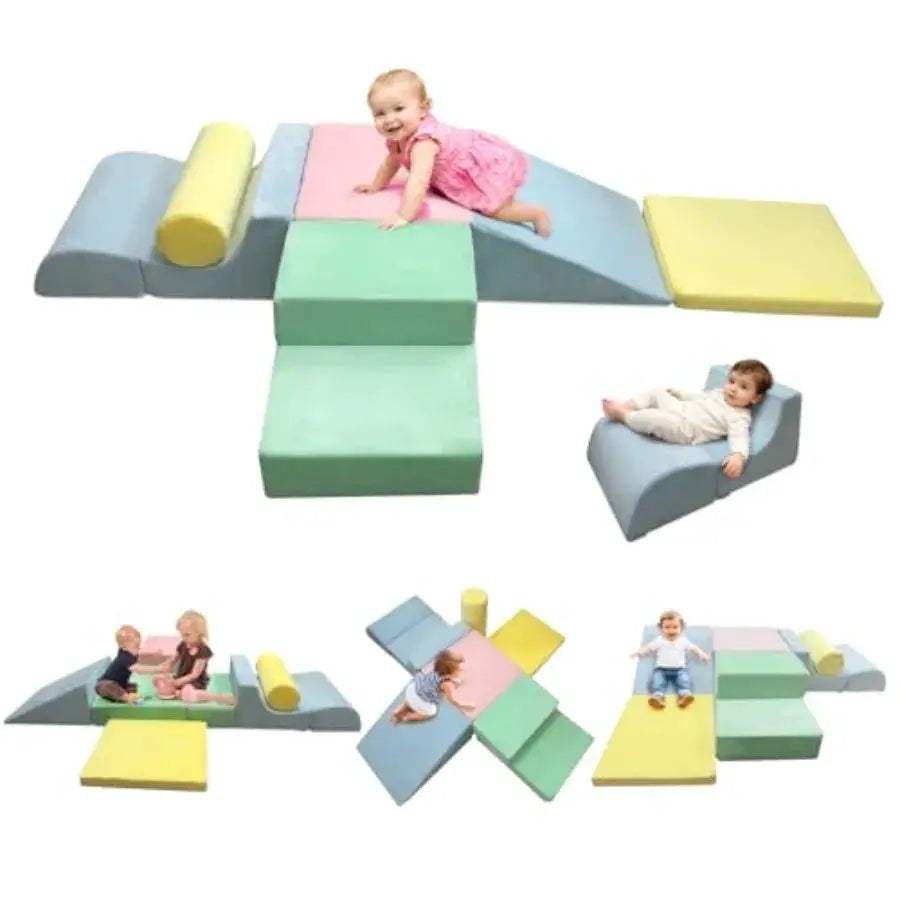  Non Toxic Foam Toddler Climbing Blocks Indoor Play Safe -  ToylandEU™