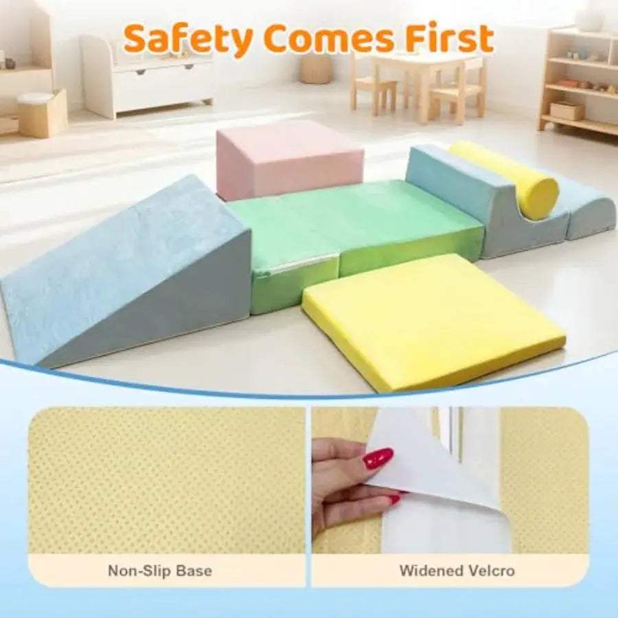  Non Toxic Foam Toddler Climbing Blocks Indoor Play Safe -  ToylandEU™