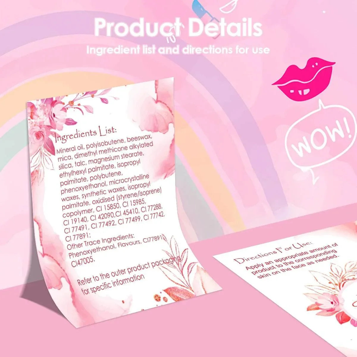 Non-Toxic Kids Makeup Kit for Girls with Washable Pretend Play Cosmetics and Mirror Ideal for Birthday Gifts - ToylandEU