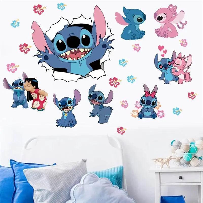  Non Toxic Lilo And Stitch Wall Stickers Toyland EU -  ToylandEU™