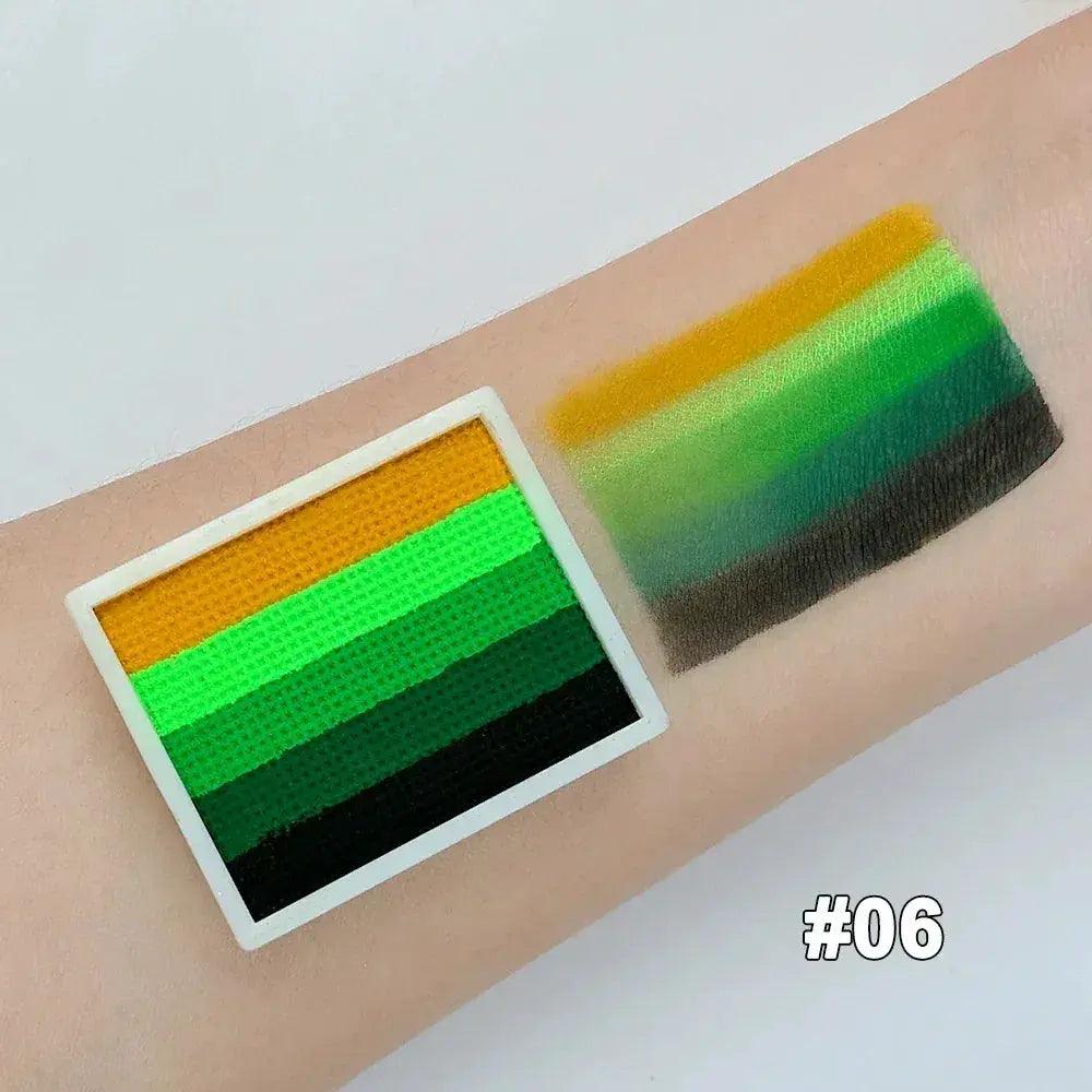  Non Toxic Water Soluble Rainbow Face Paint Palette Kids -  ToylandEU™