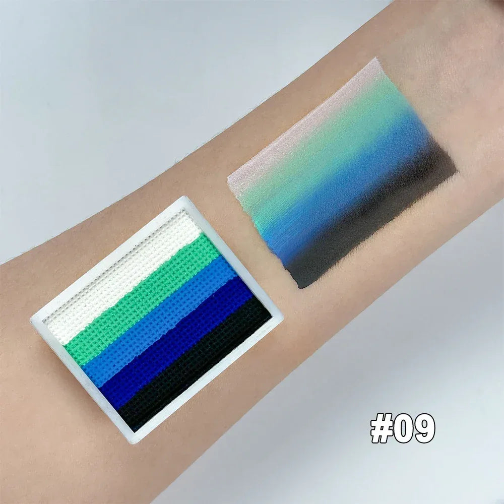 Non Toxic Water Soluble Rainbow Face Paint Palette - ToylandEU