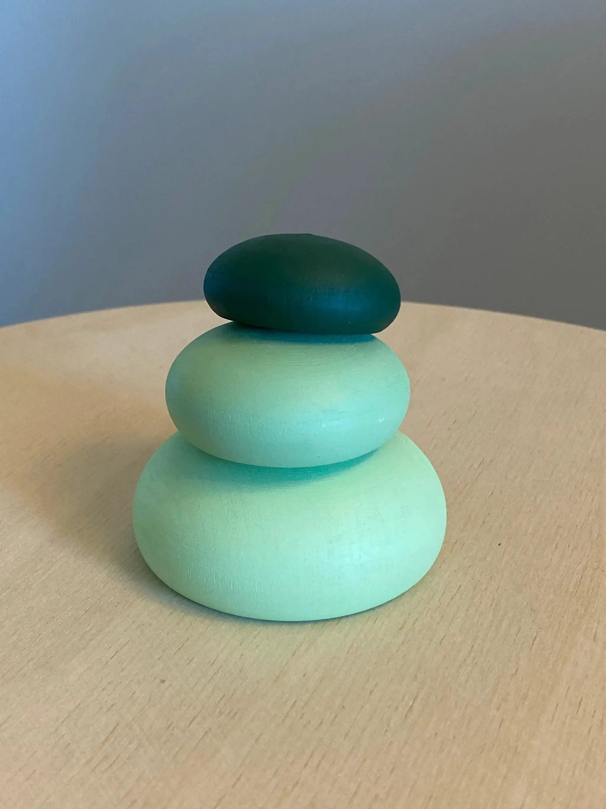Non-Toxic Wooden Stacking Pebbles for Creative Play - ToylandEU