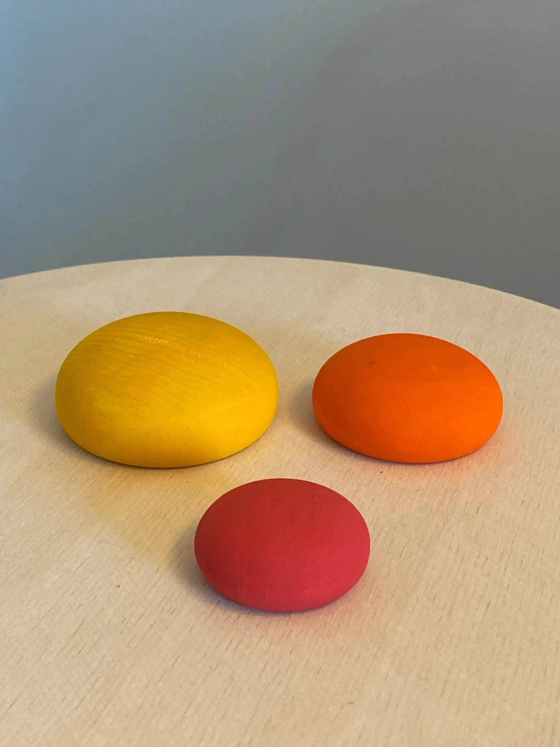 Non-Toxic Wooden Stacking Pebbles for Creative Play - ToylandEU