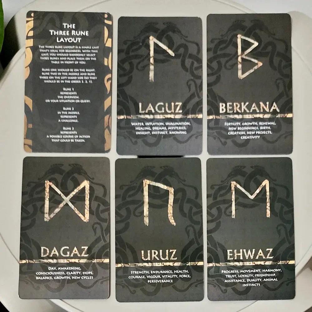  Norse Mythology Oracle Cards With Meanings For Fortune -  ToylandEU™