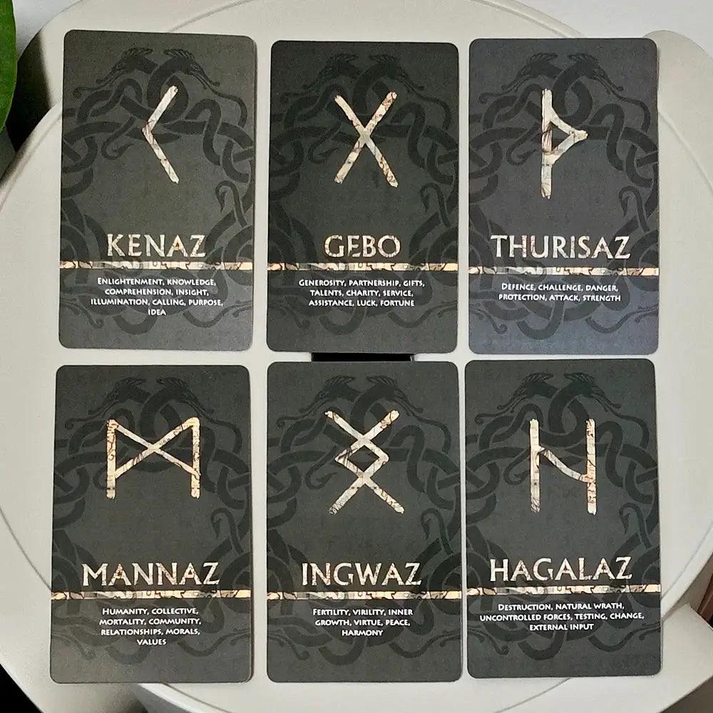  Norse Mythology Oracle Cards With Meanings For Fortune -  ToylandEU™
