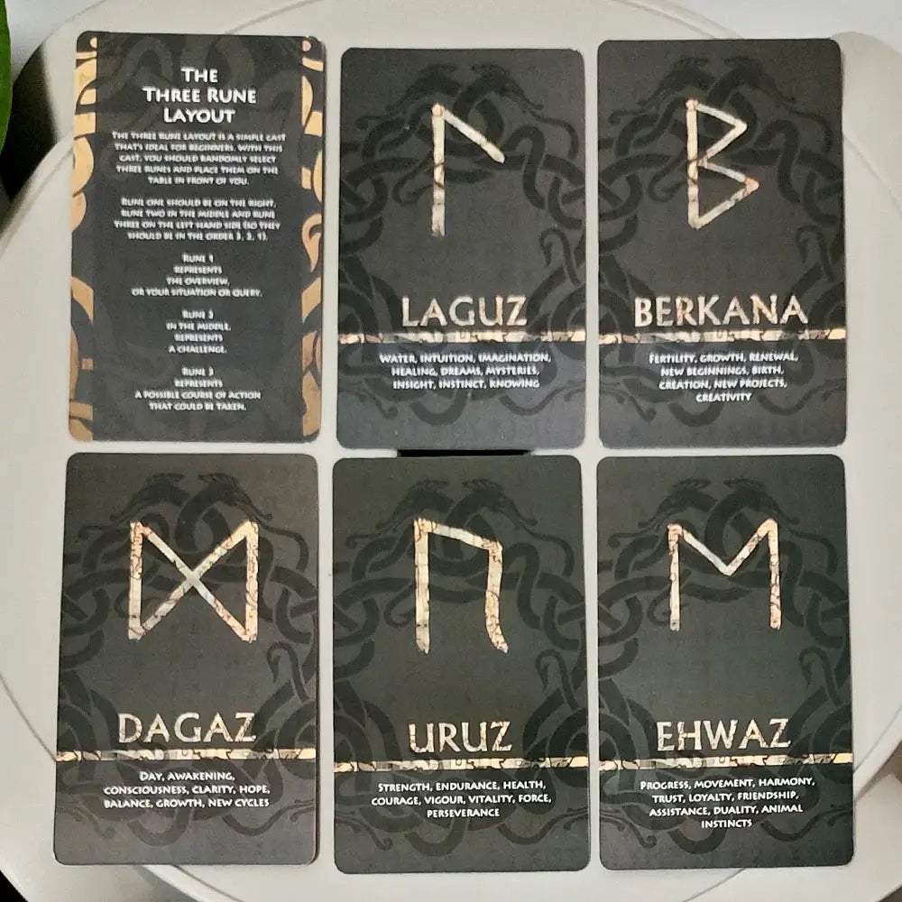  Norse Mythology Oracle Cards With Meanings For Fortune -  ToylandEU™