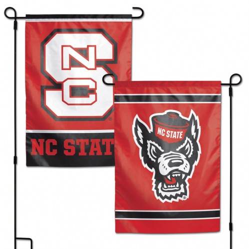 North Carolina State Wolfpack Garden Flag 12x18 Two Sided - ToylandEU