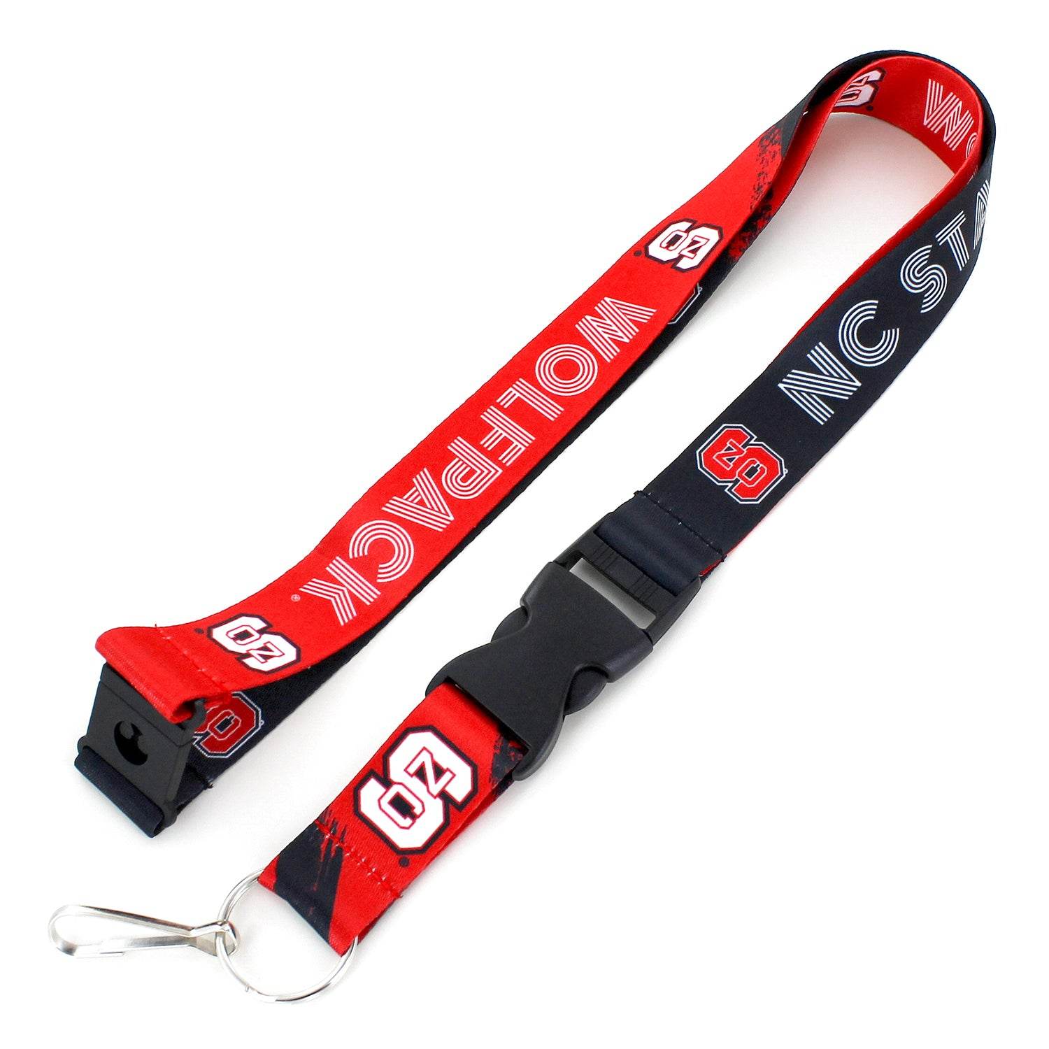 North Carolina State Wolfpack Lanyard Crossfade Design - ToylandEU