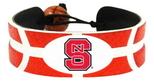  North Carolina State Wolfpack Leather Basketball Bracelet -  ToylandEU™