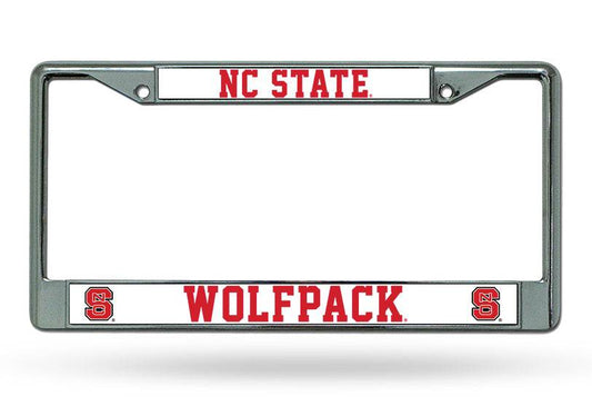 North Carolina State Wolfpack License Plate Frame Chrome - ToylandEU