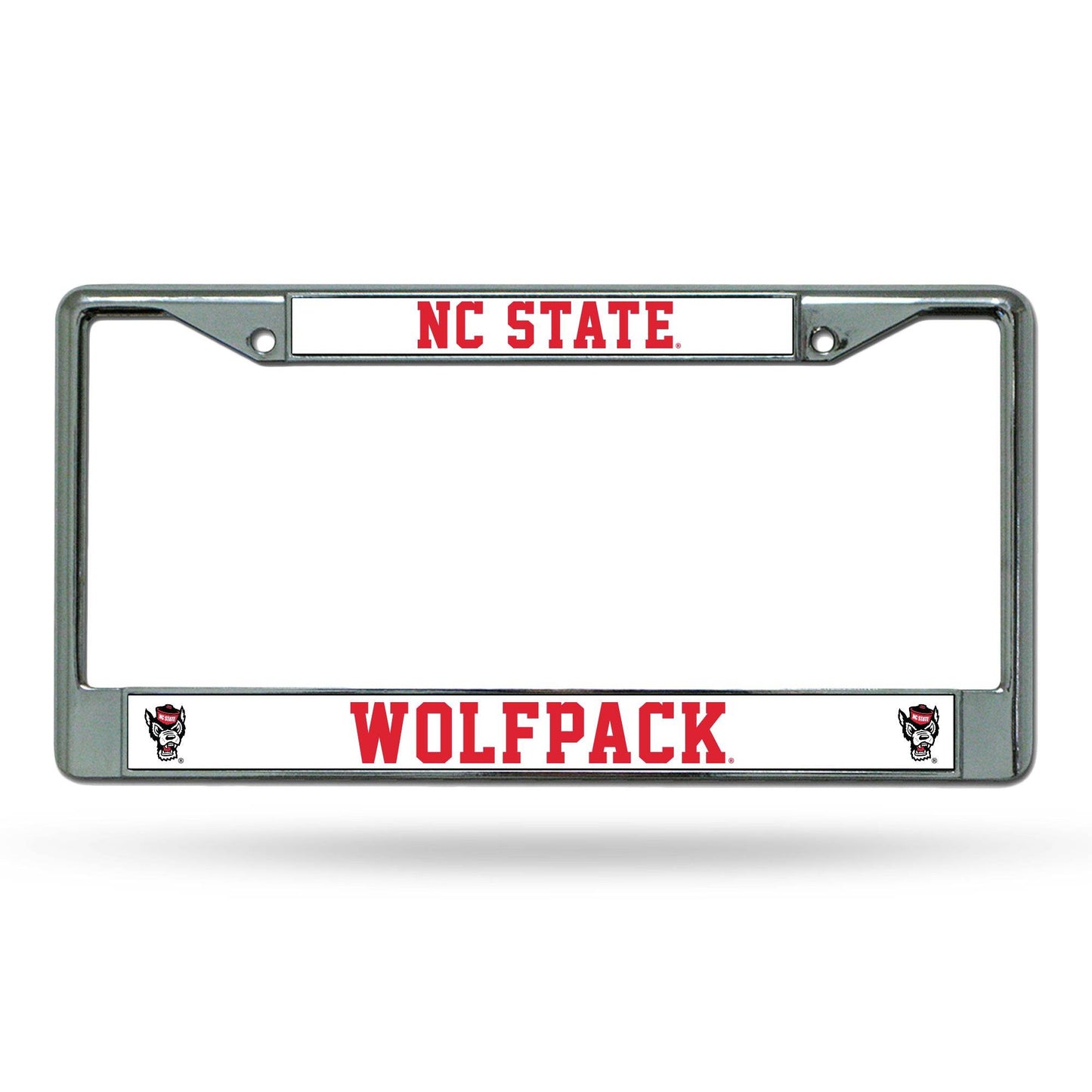 North Carolina State Wolfpack License Plate Frame Chrome - ToylandEU
