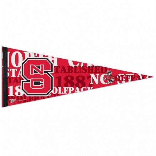 North Carolina State Wolfpack Pennant 12x30 Premium Style - ToylandEU