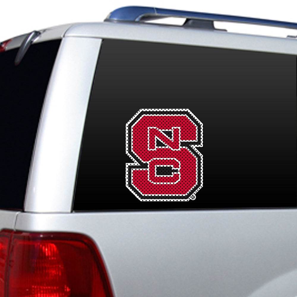North Carolina State Wolfpack Window Film Die Cut 12 Inch - ToylandEU