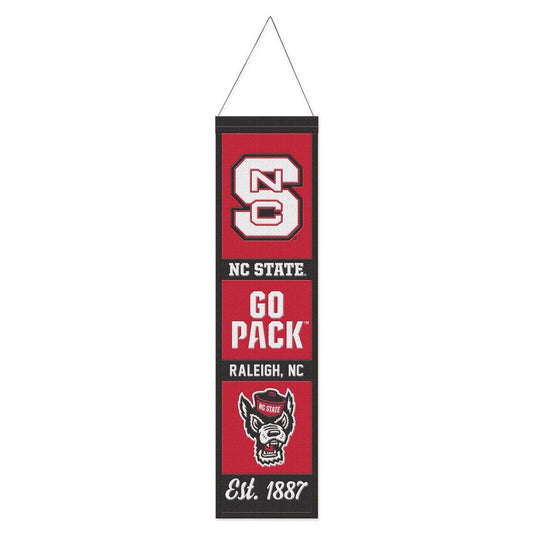 North Carolina State Wolfpack Wool Banner 8X32 Heritage - ToylandEU