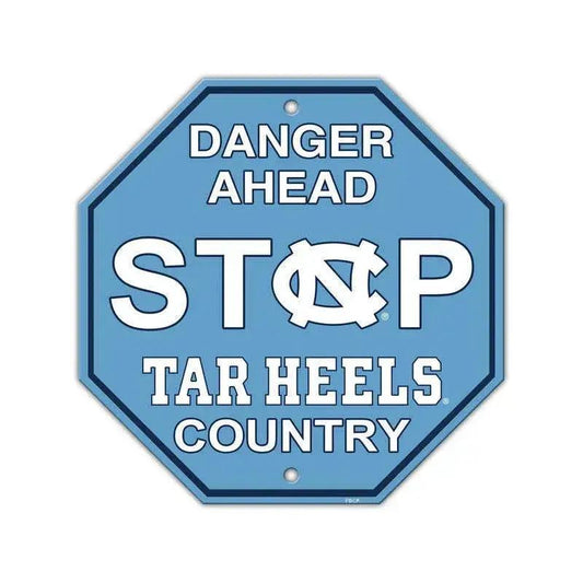  North Carolina Tar Heels 12x12 Plastic Stop Sign Wall Decor -  ToylandEU™