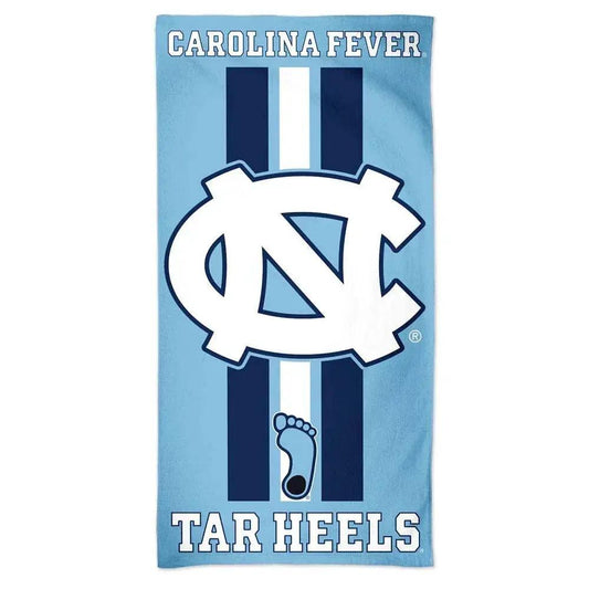  North Carolina Tar Heels Beach Towel 30x60 Cotton Velour -  ToylandEU™