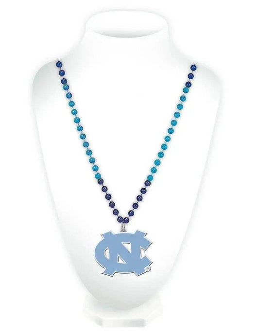  North Carolina Tar Heels Beads with Medallion Mardi Gras Style -  ToylandEU™