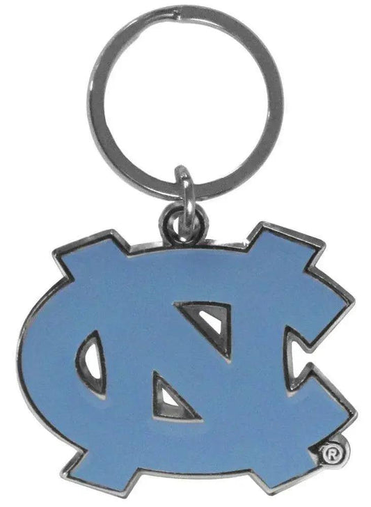  North Carolina Tar Heels Chrome Logo Cut Keychain -  ToylandEU™
