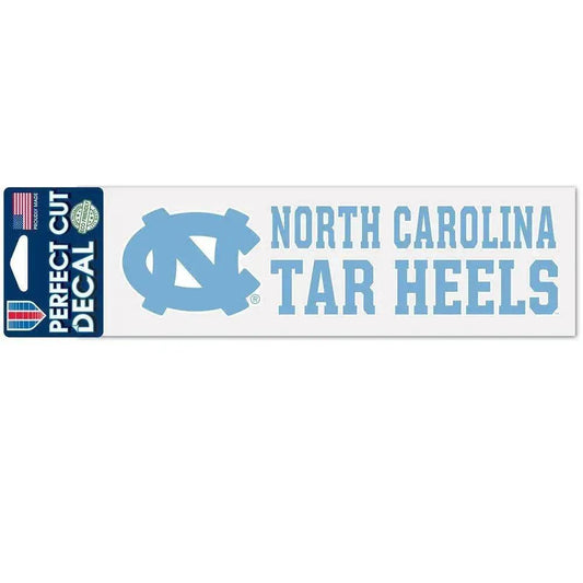  North Carolina Tar Heels Decal 3x10 Perfect Cut Color Vinyl -  ToylandEU™