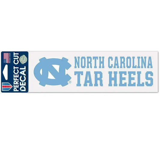  North Carolina Tar Heels Decal 3x10 Perfect Cut Color Vinyl -  ToylandEU™
