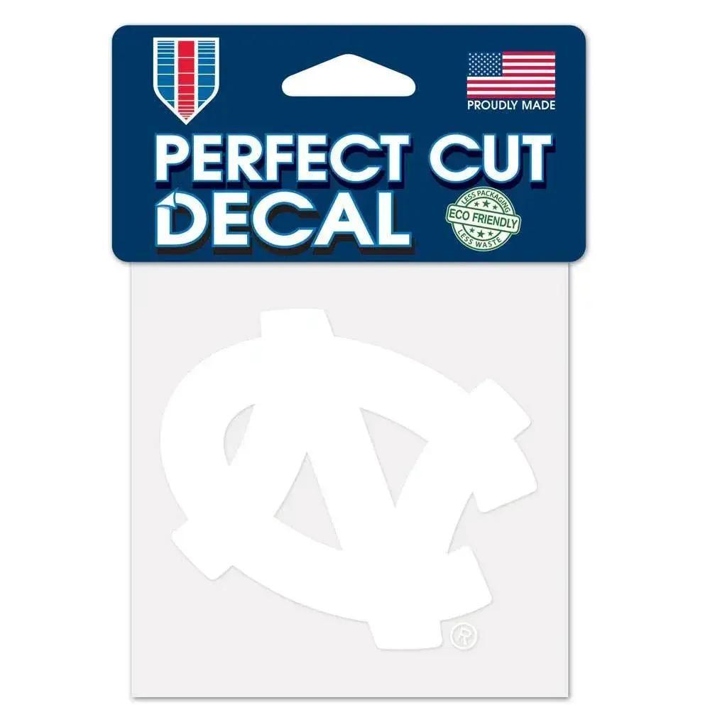 North Carolina Tar Heels Decal 4x4 White Perfect Cut -  ToylandEU™