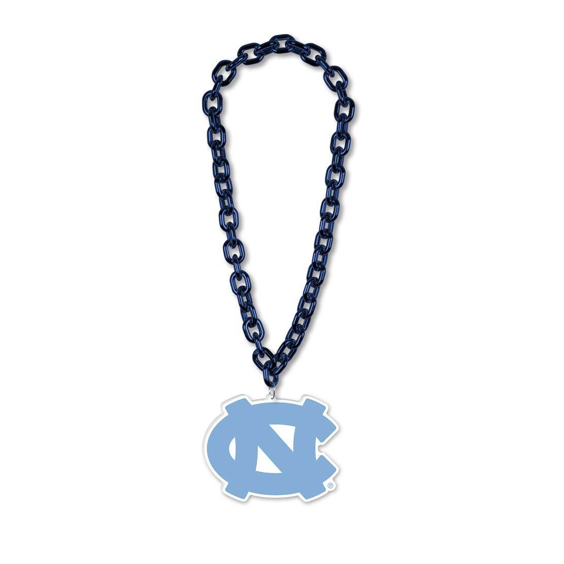 North Carolina Tar Heels Foam Logo Necklace Big Fan Chain - ToylandEU
