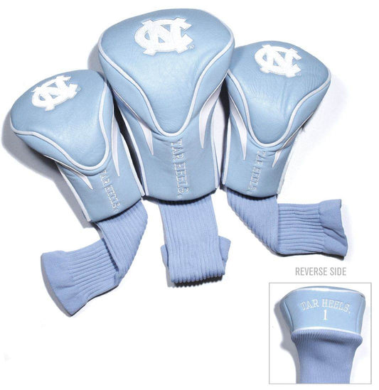 North Carolina Tar Heels Golf Contour Headcover Set 3 Piece - ToylandEU