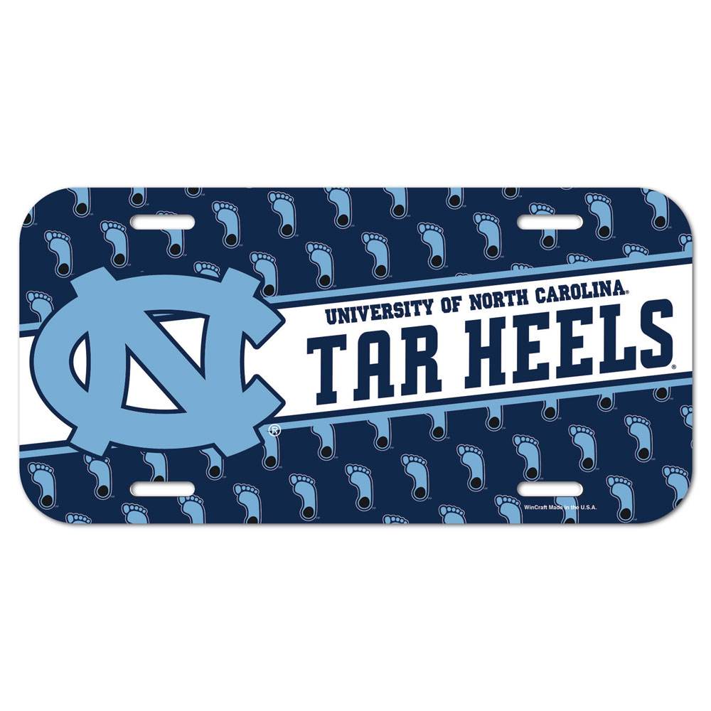 North Carolina Tar Heels License Plate Special Order - ToylandEU