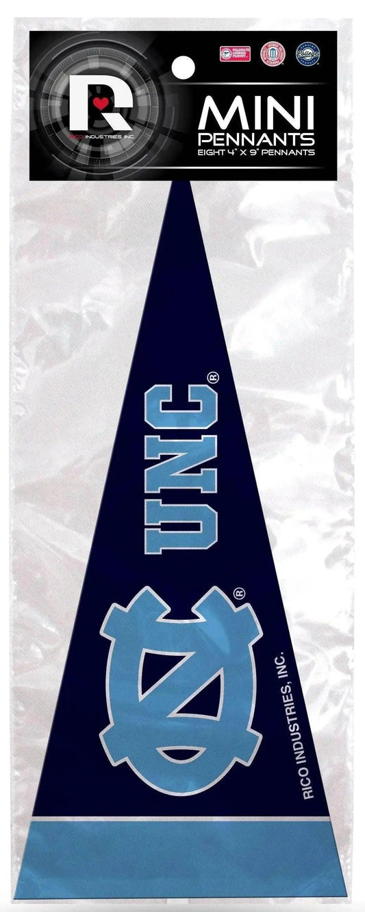  North Carolina Tar Heels Pennant Set Mini 8 Piece -  ToylandEU™