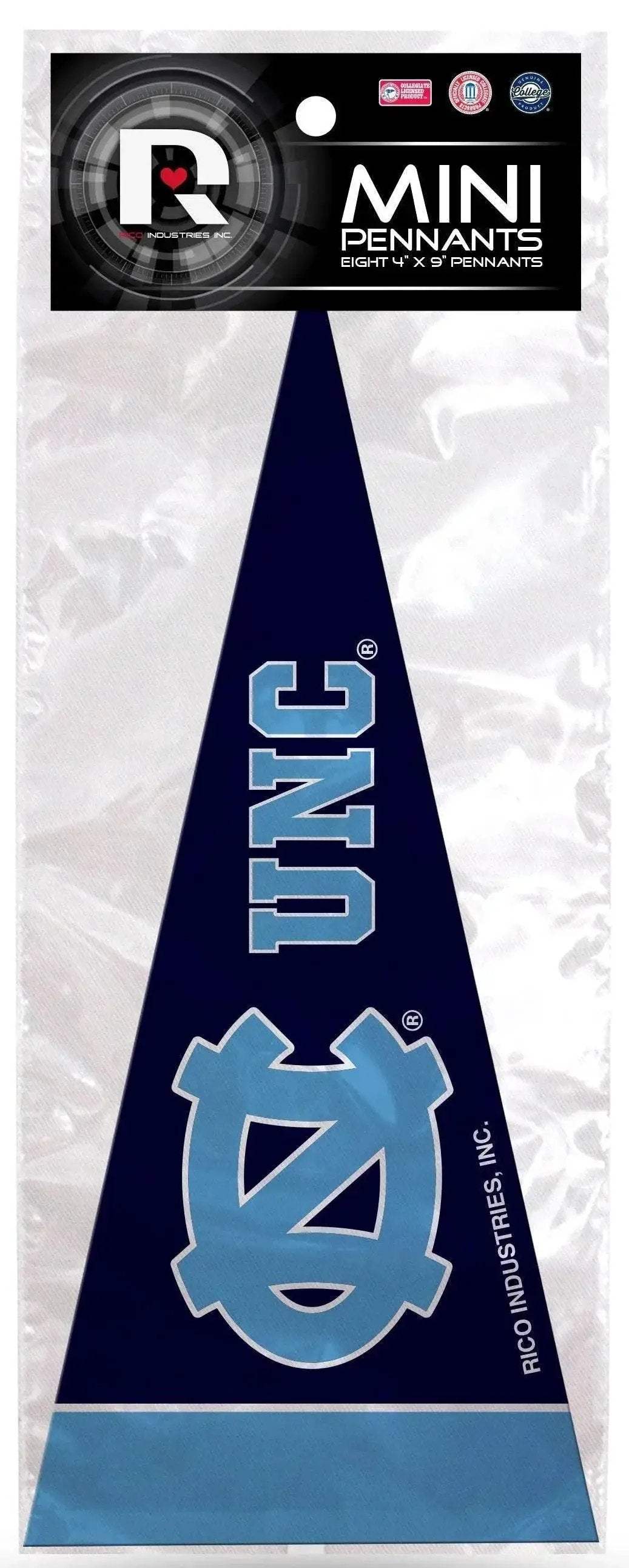  North Carolina Tar Heels Pennant Set Mini 8 Piece -  ToylandEU™