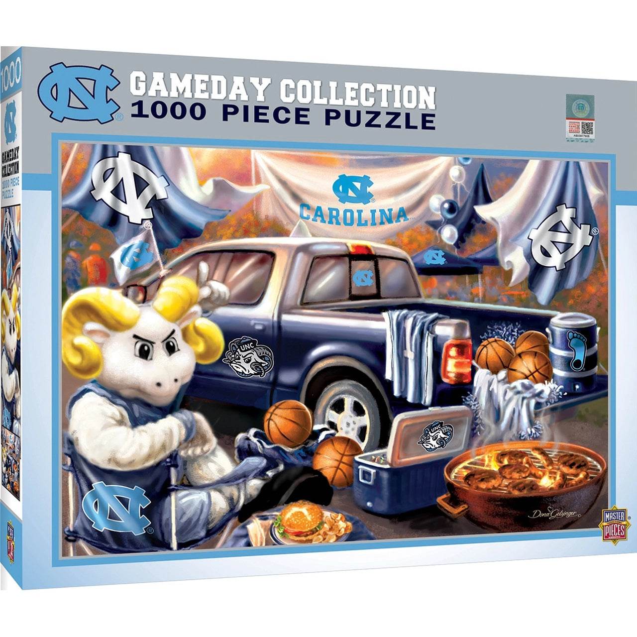 North Carolina Tar Heels Puzzle 1000 Piece Gameday Design - ToylandEU