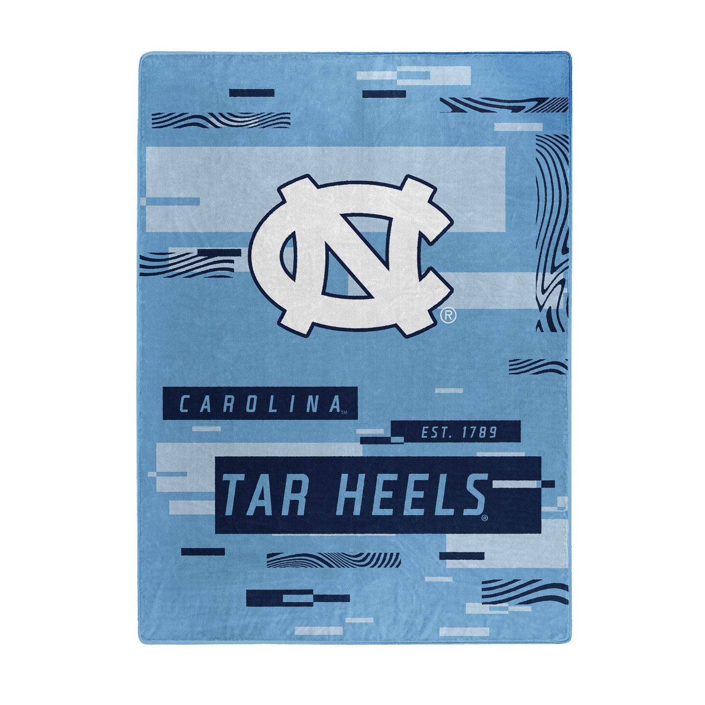 North Carolina Tar Heels Raschel Throw Blanket Digitize - ToylandEU