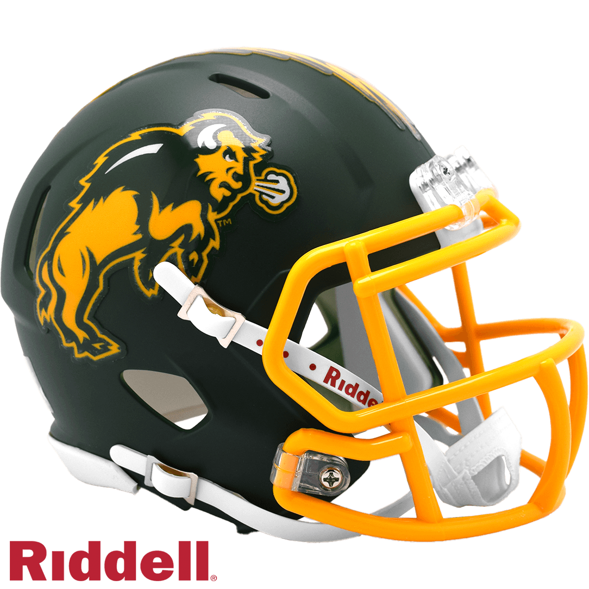 North Dakota Bison Speed Helmet Riddell Replica Harvest - ToylandEU