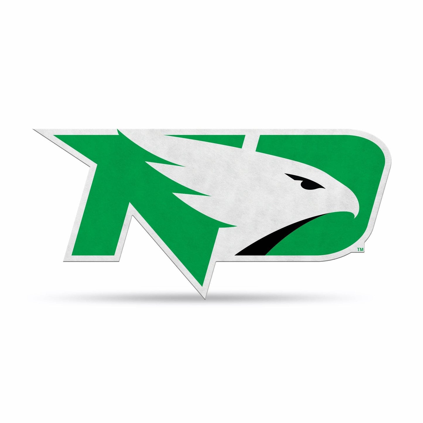 North Dakota Fighting Hawks Pennant Shape Logo Design - ToylandEU