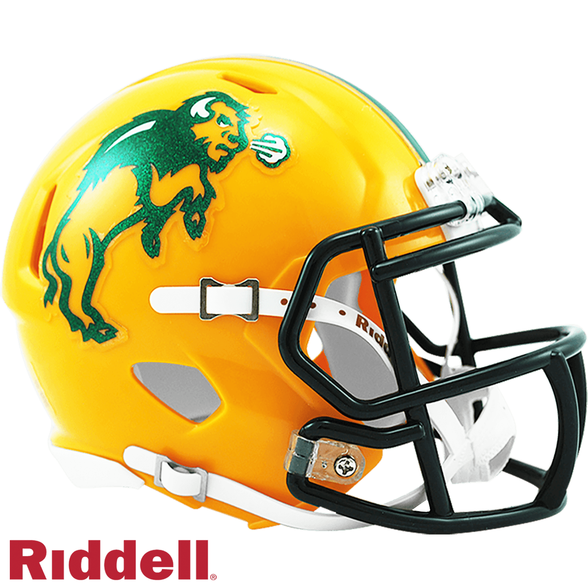 North Dakota State Bison Mini Speed Helmet Riddell Replica - ToylandEU