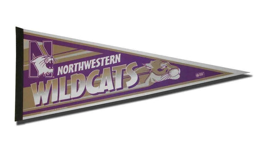 Northwestern Wildcats Pennant 12x30 Carded Rico -  ToylandEU™