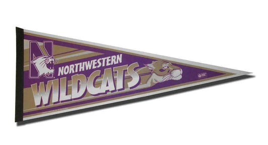  Northwestern Wildcats Pennant 12x30 Carded Rico -  ToylandEU™