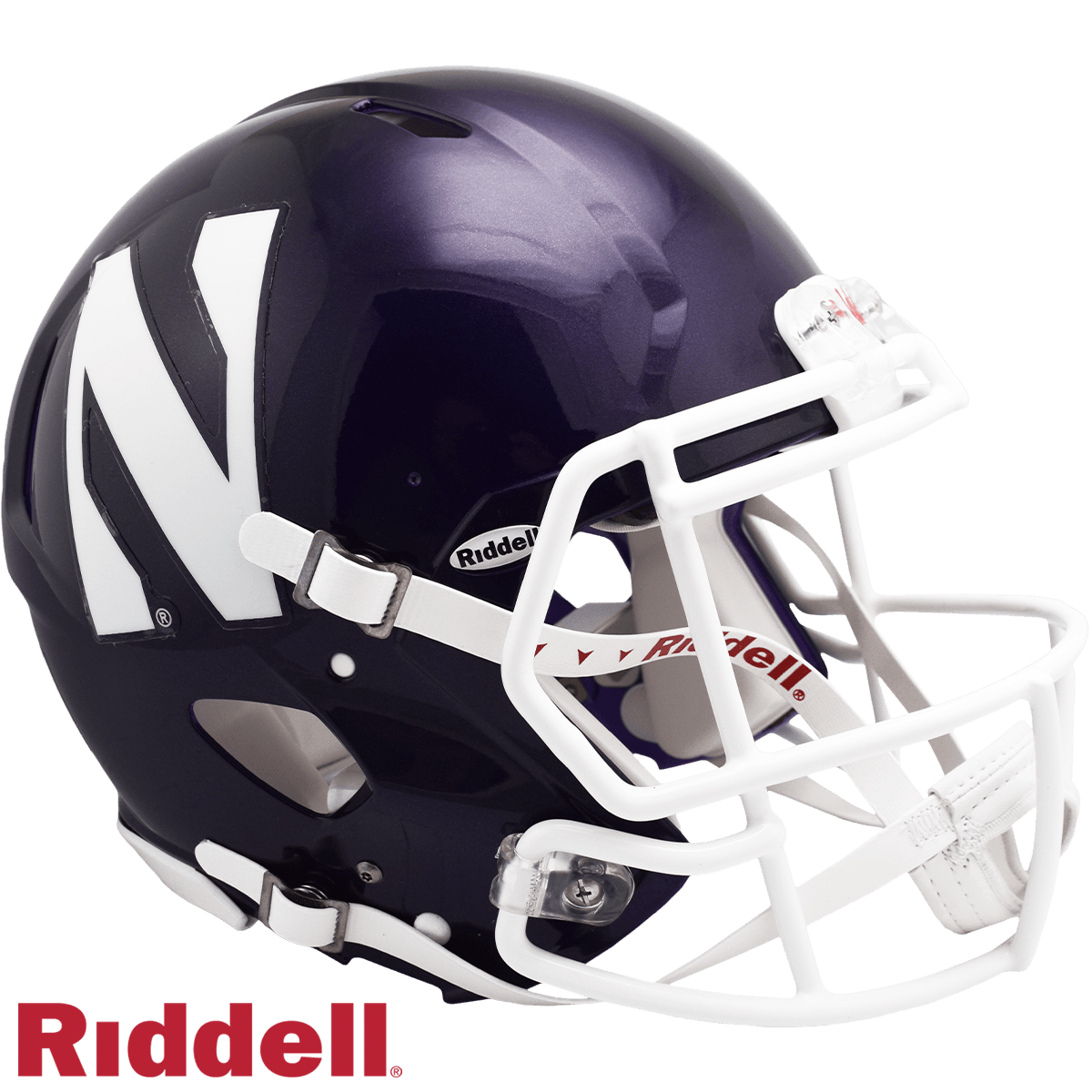 Northwestern Wildcats Riddell Authentic Speed Helmet Purple - ToylandEU