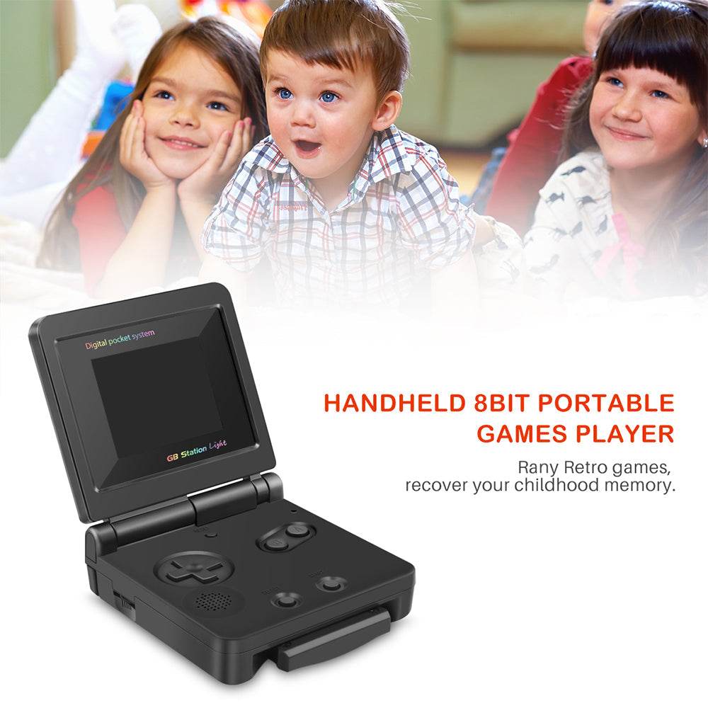Nostalgic 8-Bit Portable Gaming Console with 50 Retro Games - ToylandEU