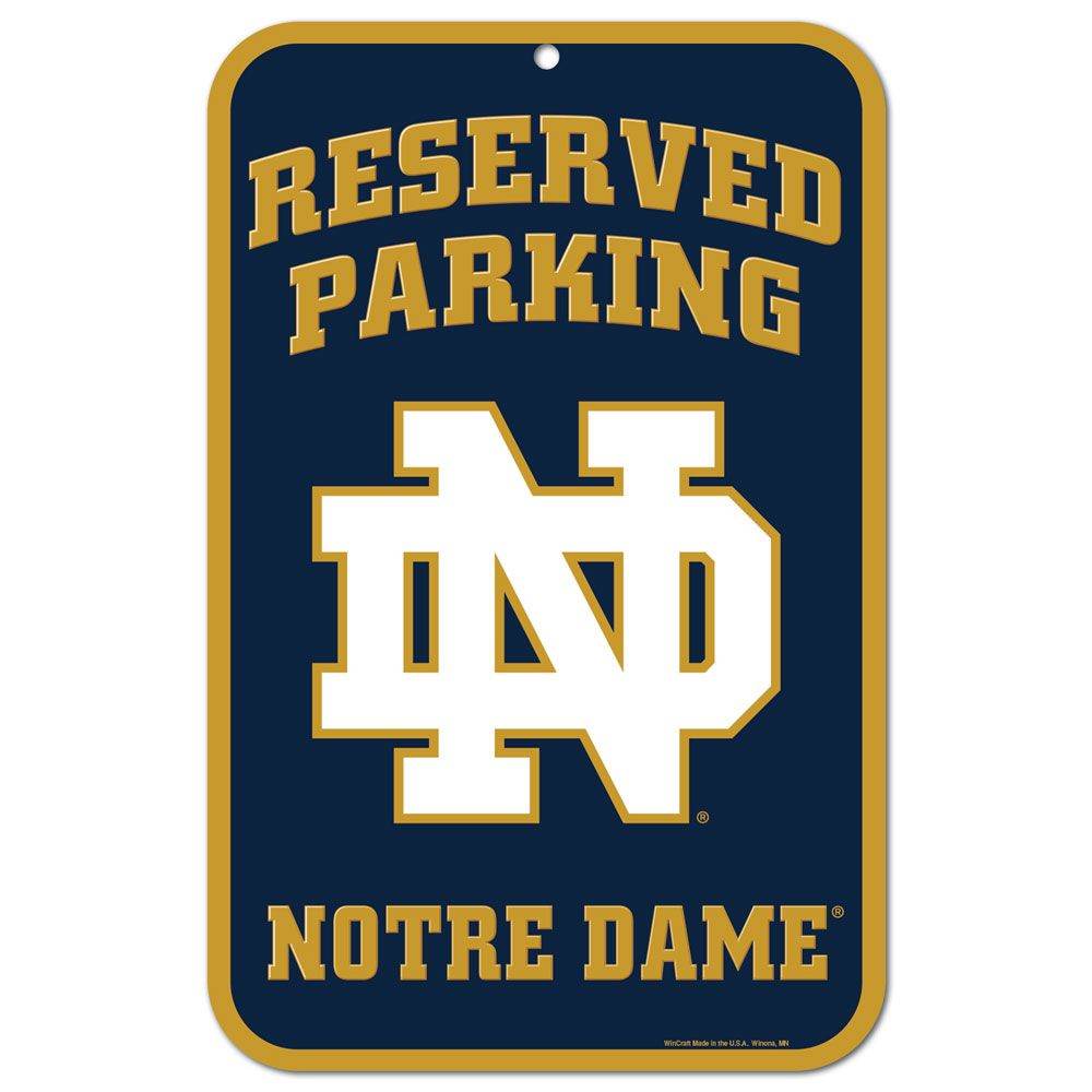 Notre Dame Fighting Irish 11x17 Reserved Parking Sign - ToylandEU