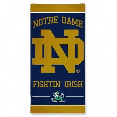  Notre Dame Fighting Irish Beach Style Towel 30x60 Spectra -  ToylandEU™