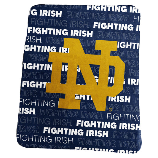 Notre Dame Fighting Irish Blanket 50x60 Fleece Classic - ToylandEU
