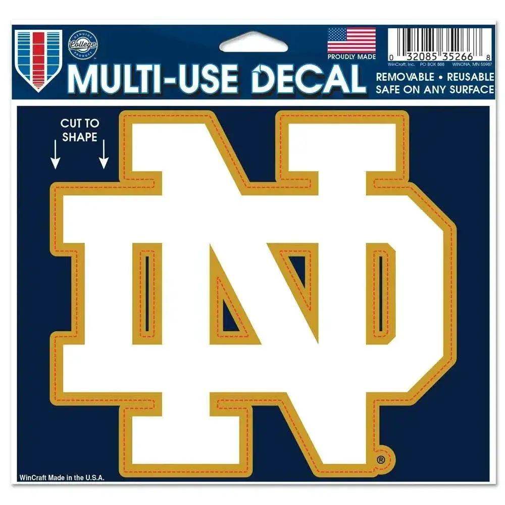  Notre Dame Fighting Irish Decal 5x6 Multiuse Logo Cling -  ToylandEU™