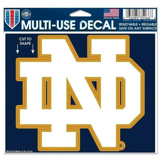  Notre Dame Fighting Irish Decal 5x6 Multiuse Logo Cling -  ToylandEU™