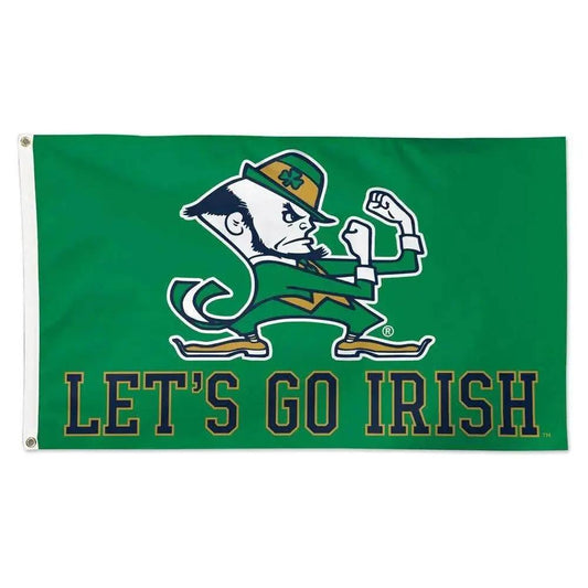  Notre Dame Fighting Irish Deluxe 3x5 Flag Leprechaun Design -  ToylandEU™