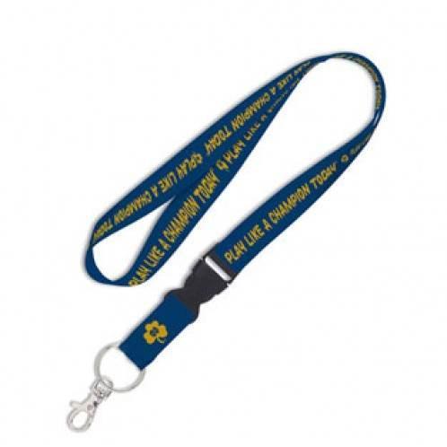 Notre Dame Fighting Irish Lanyard Navy Detachable Buckle - ToylandEU
