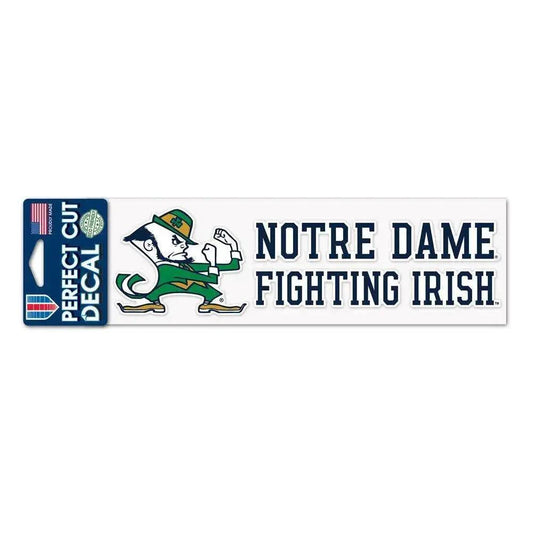  Notre Dame Fighting Irish Outdoor Vinyl Decal 3x10 Wordmark -  ToylandEU™