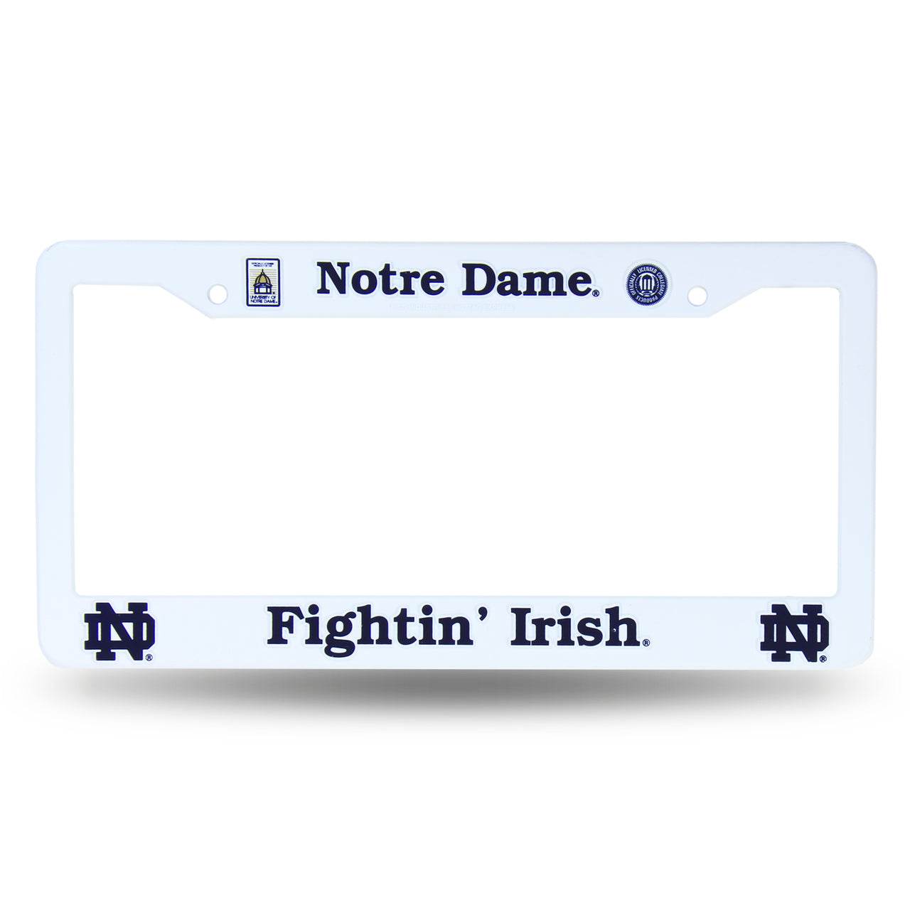 Notre Dame Fighting Irish Plastic License Plate Frame - ToylandEU